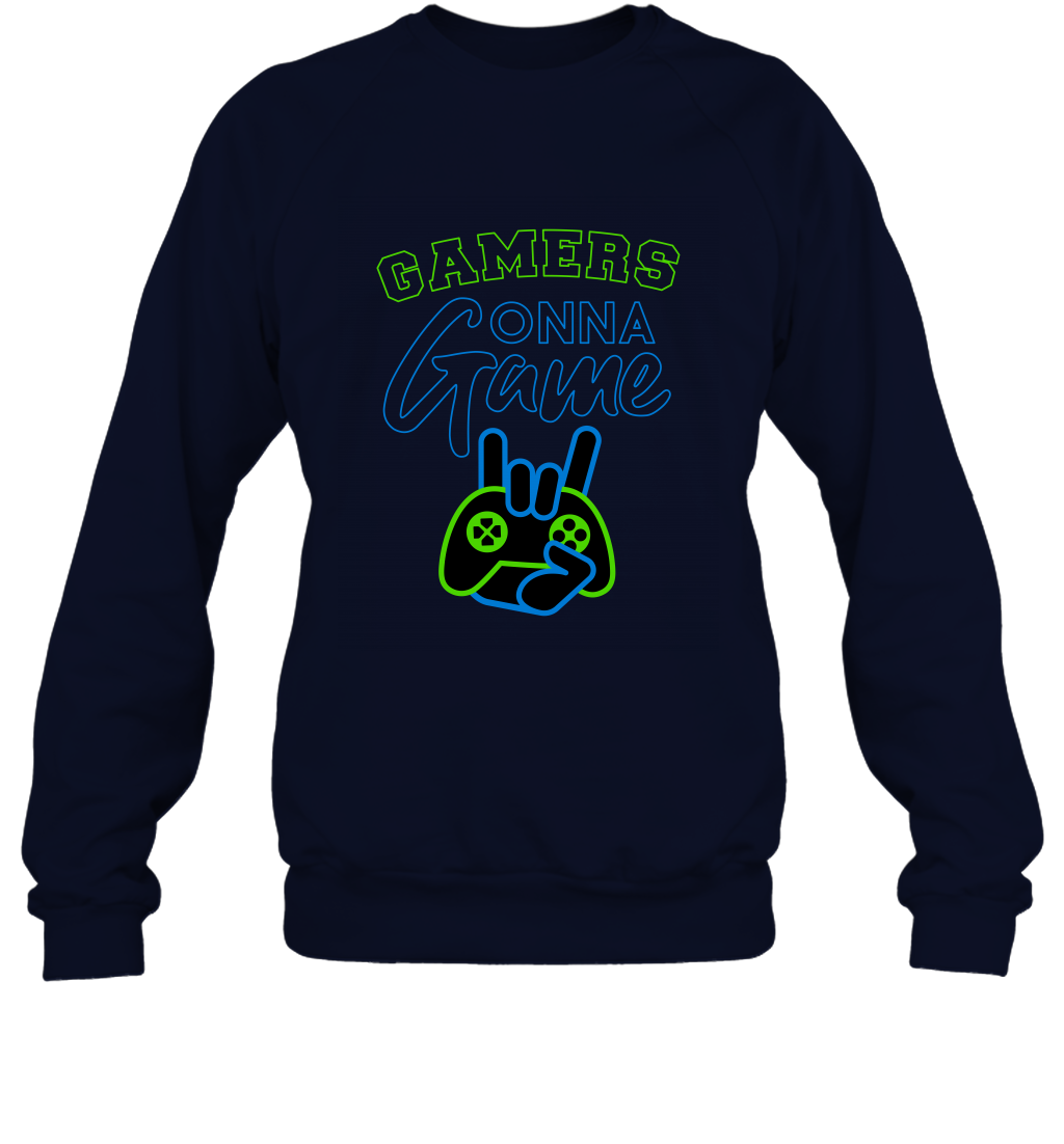 Gamer Gonna Game Gaming Shirt Sweatshirt Navy