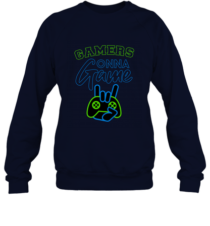 Gamer Gonna Game Gaming Shirt Sweatshirt Navy