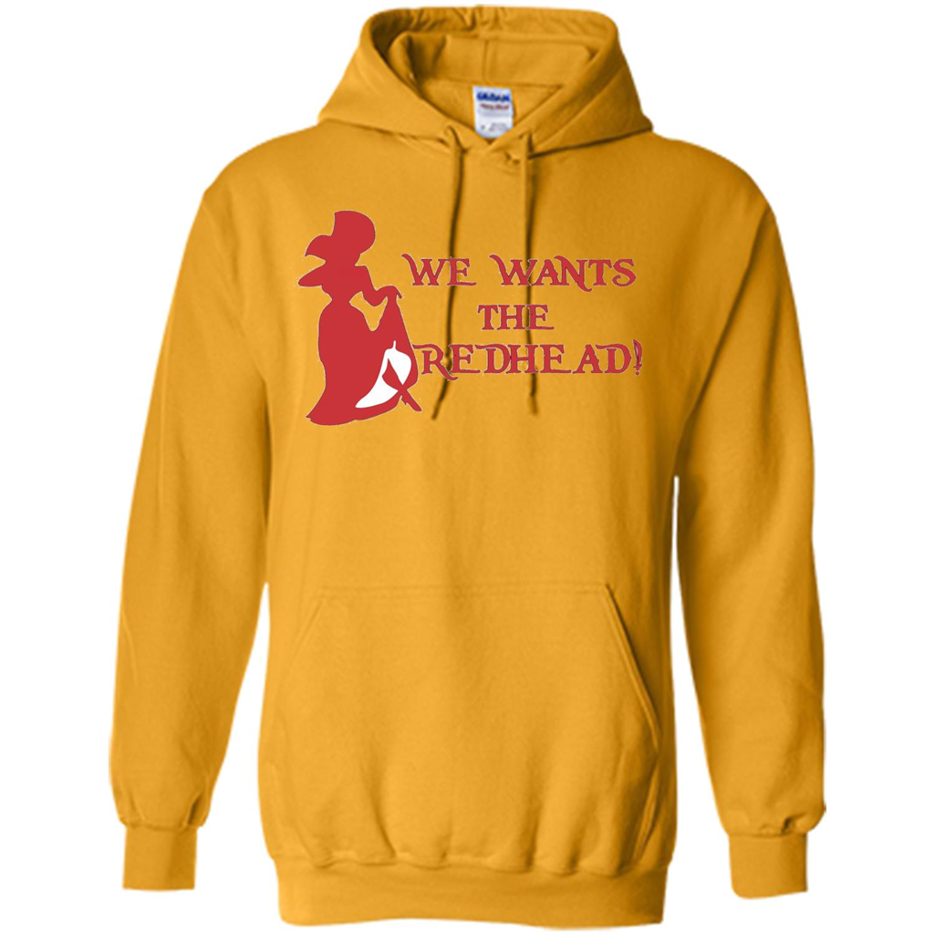 We Wants The Redhead! T-shirt Gold