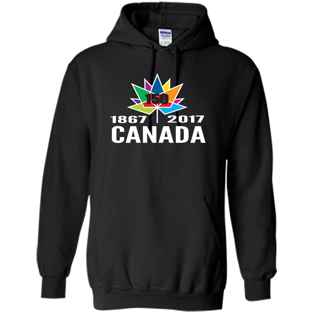 CANADA T-shirts Canada 150 Years Black
