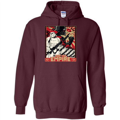 Movie Lovers T-shirt Empire Propaganda Maroon