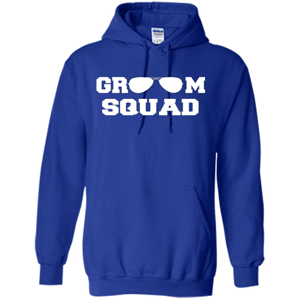 Cool Groom Squad T-Shirt Wedding Party Gift Shirt Royal