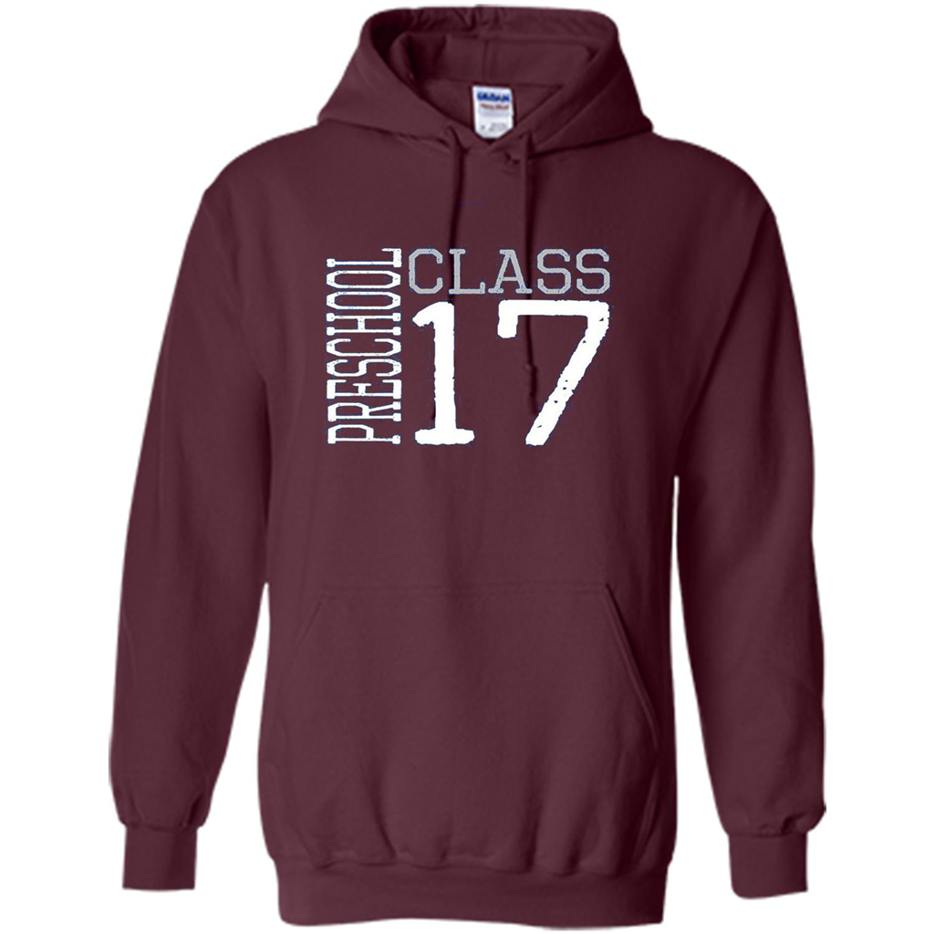 Preschool Class 2017 T-Shirt Maroon