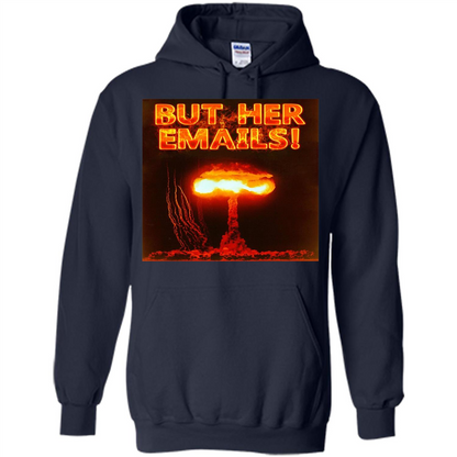 Funny American T-shirt But Her Emails Navy