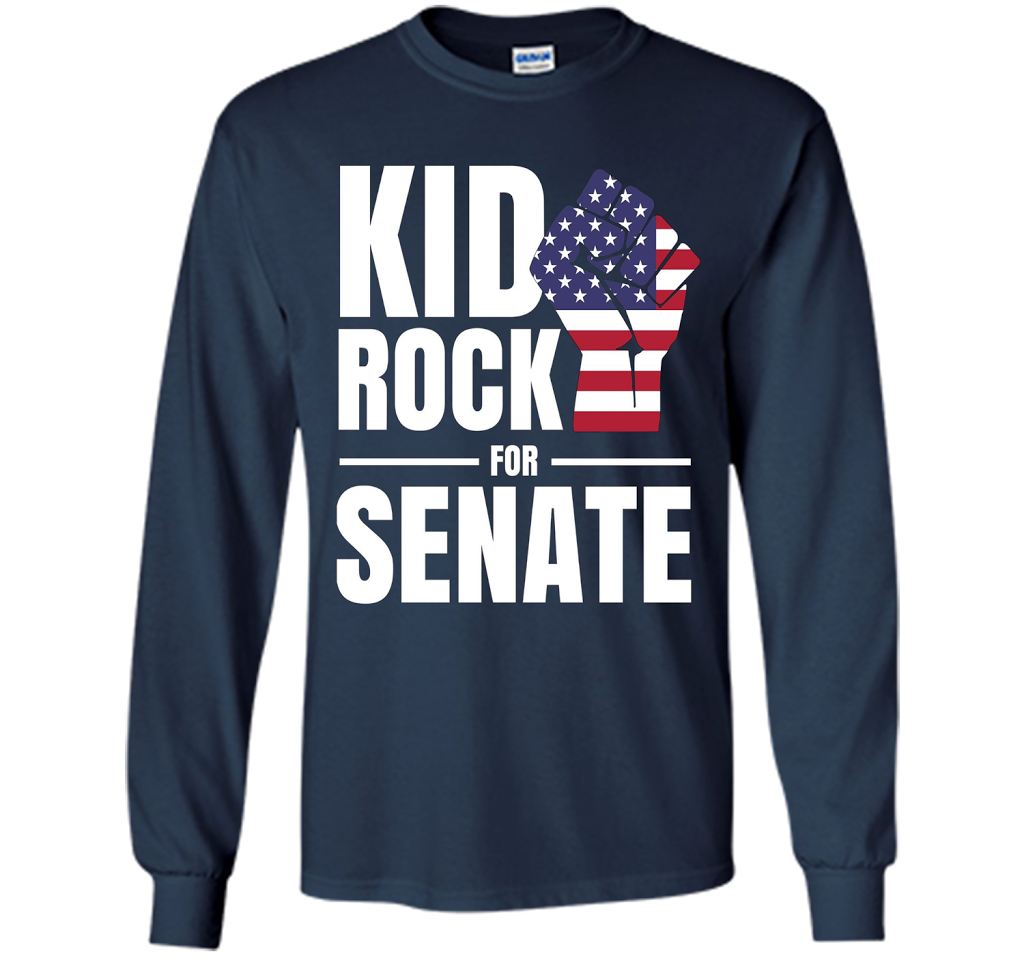 Campaign T-shirt Kid Rock For Senate T-shirt Navy