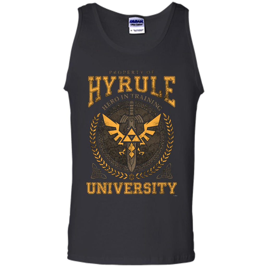 Property Of Hyrule Hero In Training Unicersity T-shirt Black