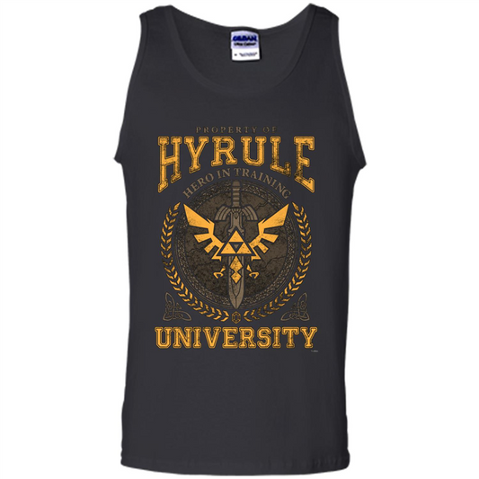 Property Of Hyrule Hero In Training Unicersity T-shirt Black