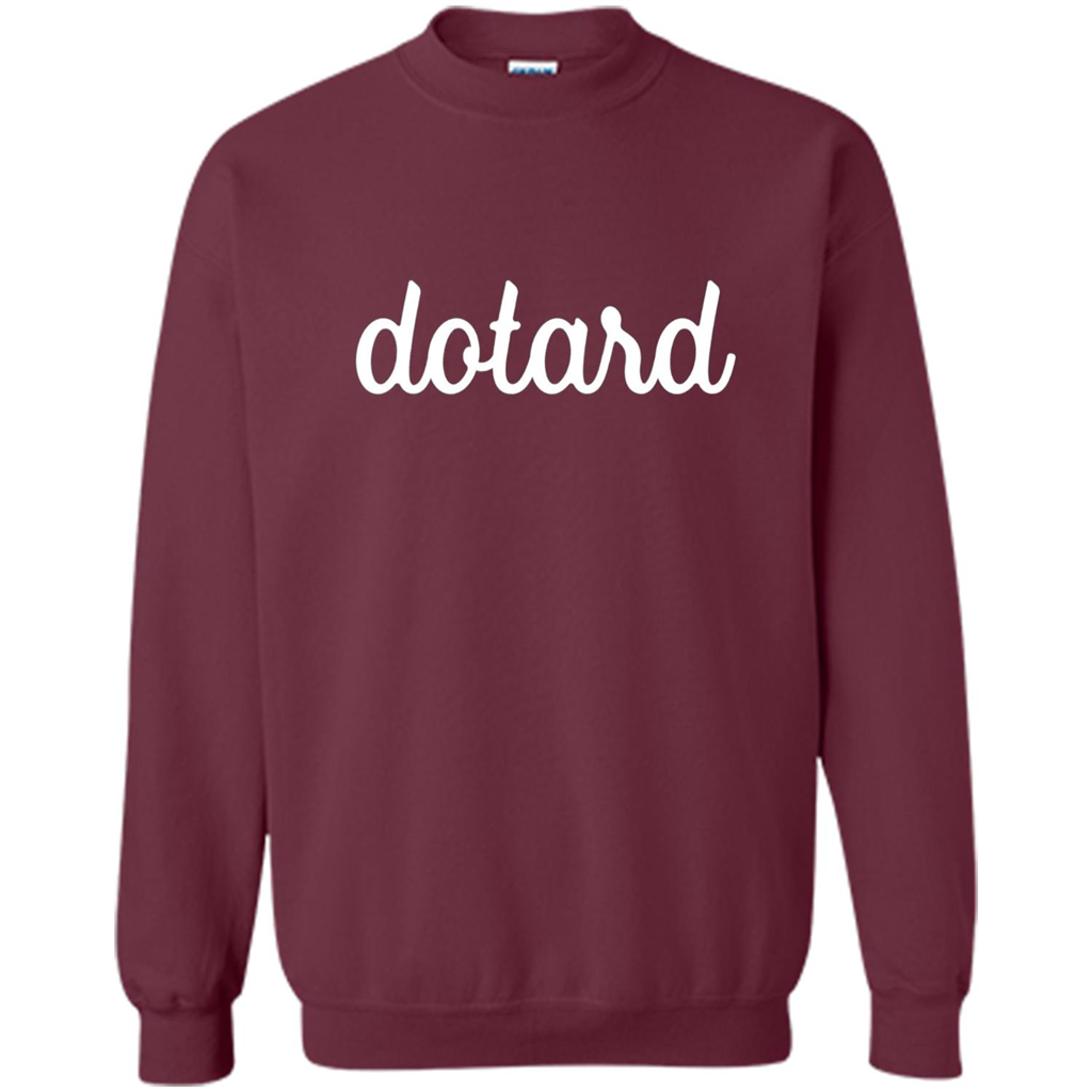American President T-shirt Cursive Dotard T Shirt Maroon