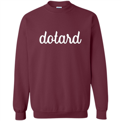 American President T-shirt Cursive Dotard T Shirt Maroon