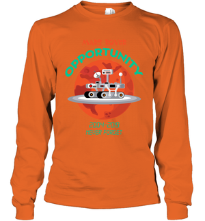 Mars Rover Opportunity Never Forget Shirt Long Sleeve T-Shirt