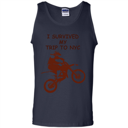 I Survived My Trip To NYC T-shirt Navy