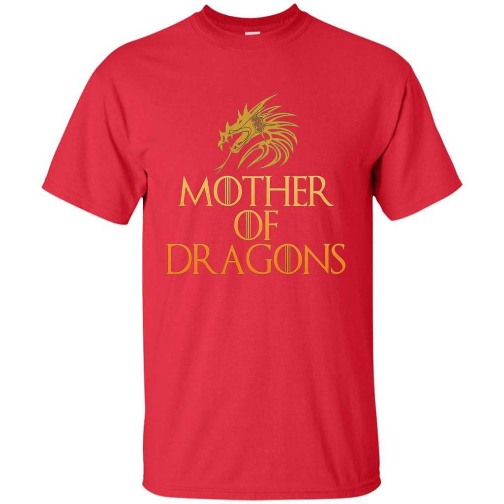 Mother Of Gragons T-shirt Red