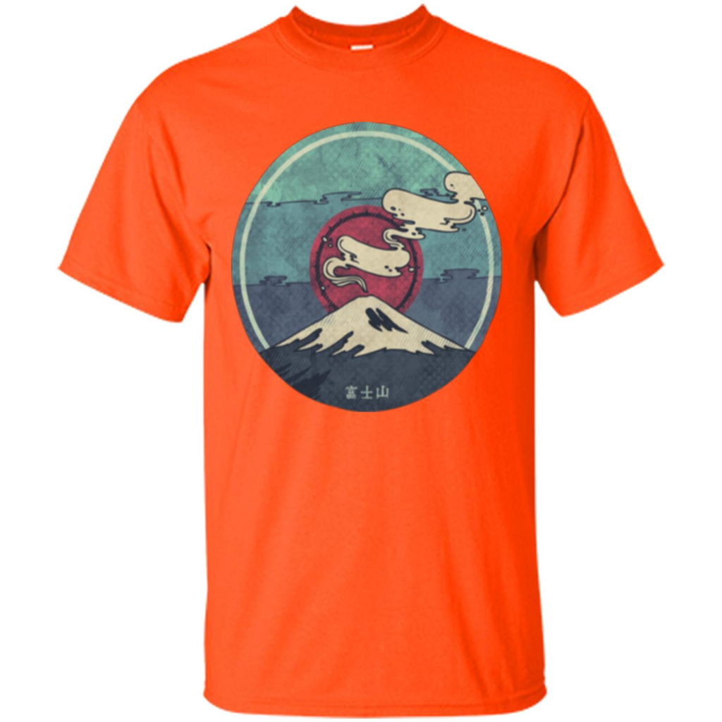 Mount Fuji T-shirt Orange