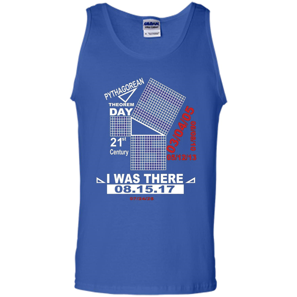 Pythagorean Theorem Day T-shirt Royal
