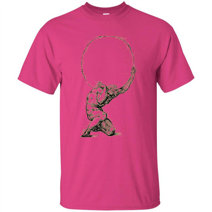 Atlas Greek Mythology Greece T-Shirt Heliconia