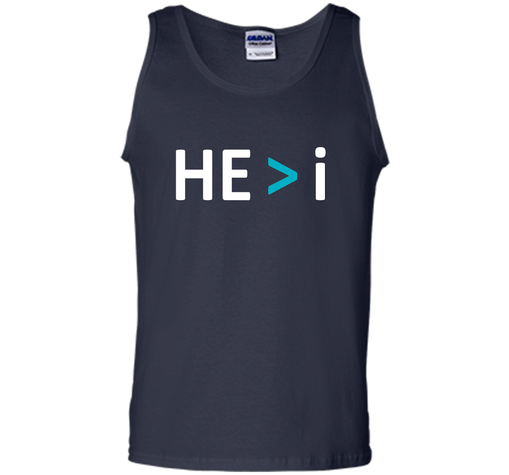 He Is Greater Than I Christian T-Shirt Men &amp; Women Styles cool shirt Navy