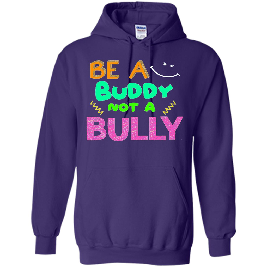Be A Buddy Not A Bully T-shirt Purple