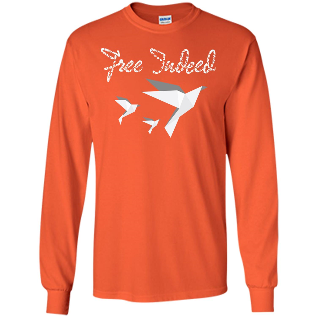 Free Indeed T-shirt Orange