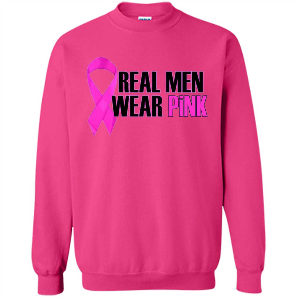 Breast Cancer Awareness T-shirt Real Men Wear Pink