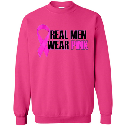 Breast Cancer Awareness T-shirt Real Men Wear Pink