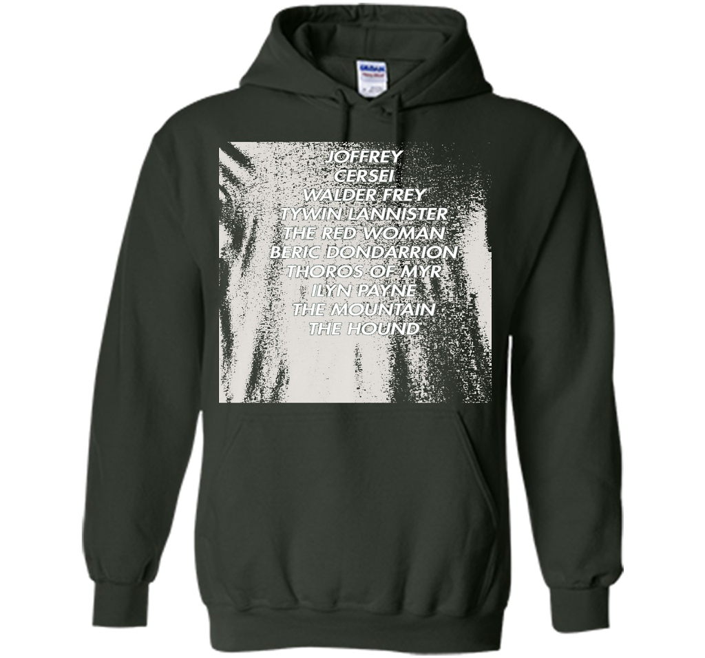 Arya Kill List T-Shirt cool shirt Forest Green