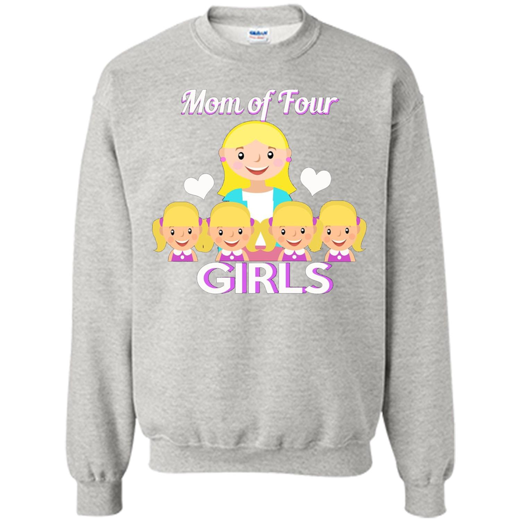 Mothers Day Gift from Daughter Mom Of Four Girls Ash