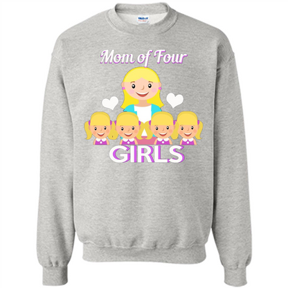 Mothers Day Gift from Daughter Mom Of Four Girls Ash
