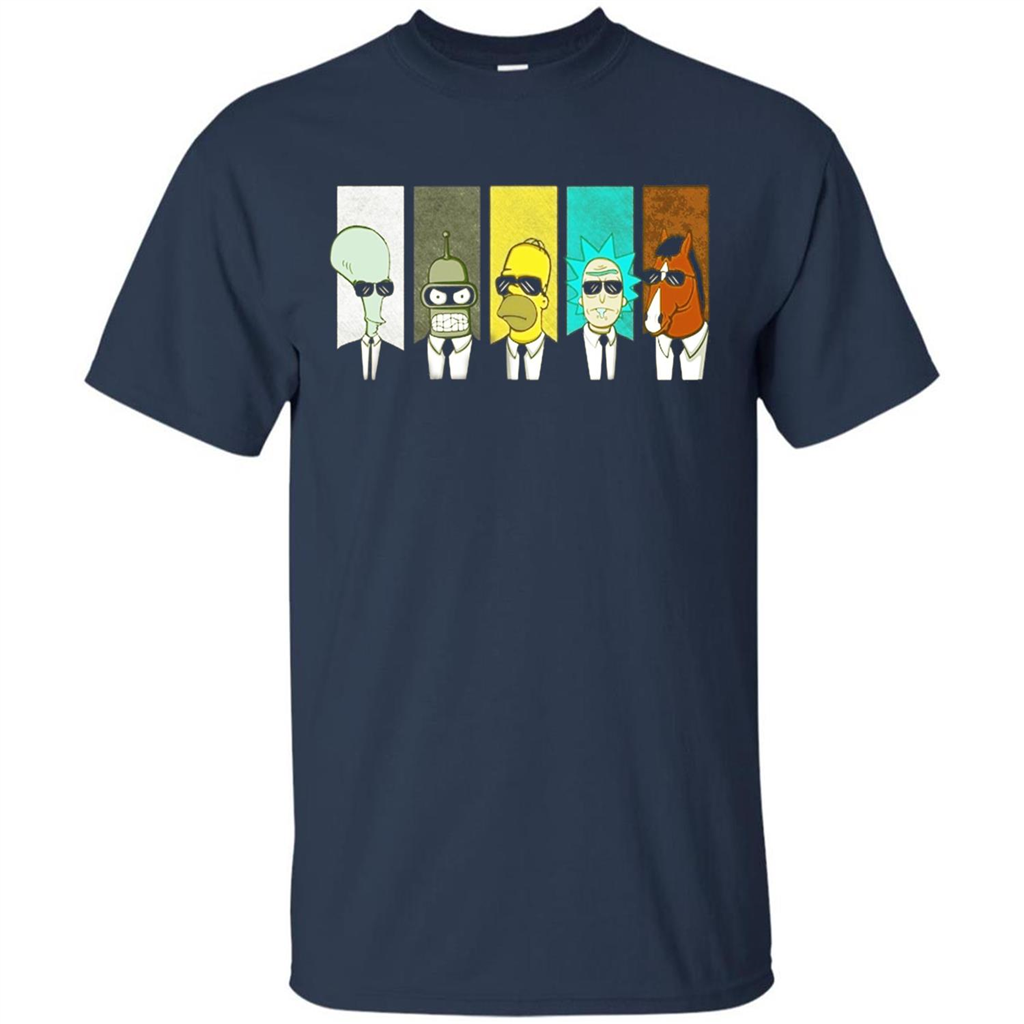Form Into Rick And Go To The Morty T-shirt Navy