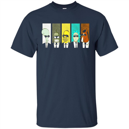 Form Into Rick And Go To The Morty T-shirt Navy