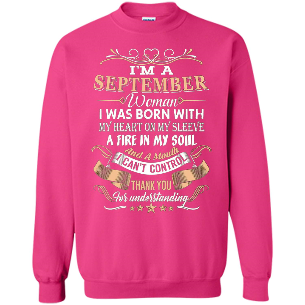 I'm A September Woman T-shirt Heliconia