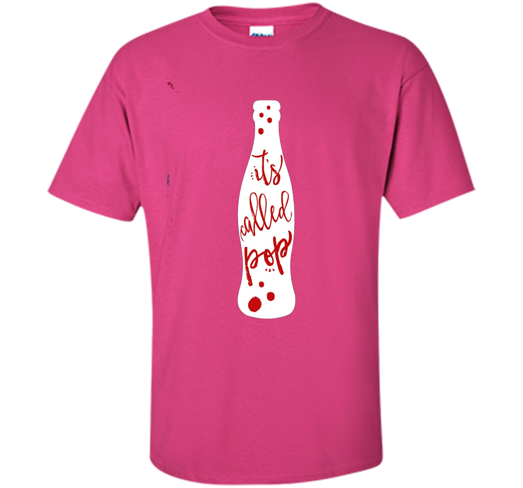 It's Called POP - funny debate handwritten style tshirt t-shirt Heliconia