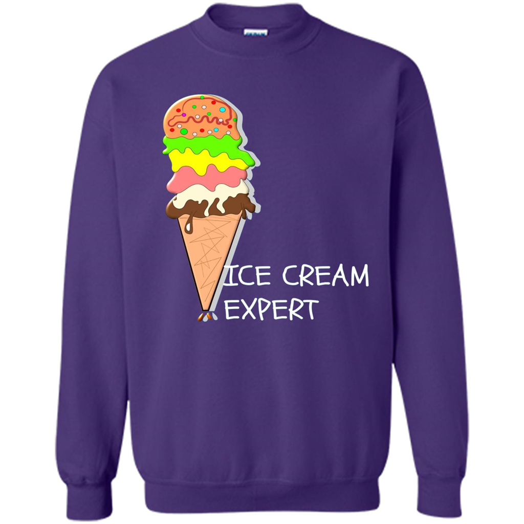 Ice Cream Expert Funny T-Shirt For Ice Cream Lover