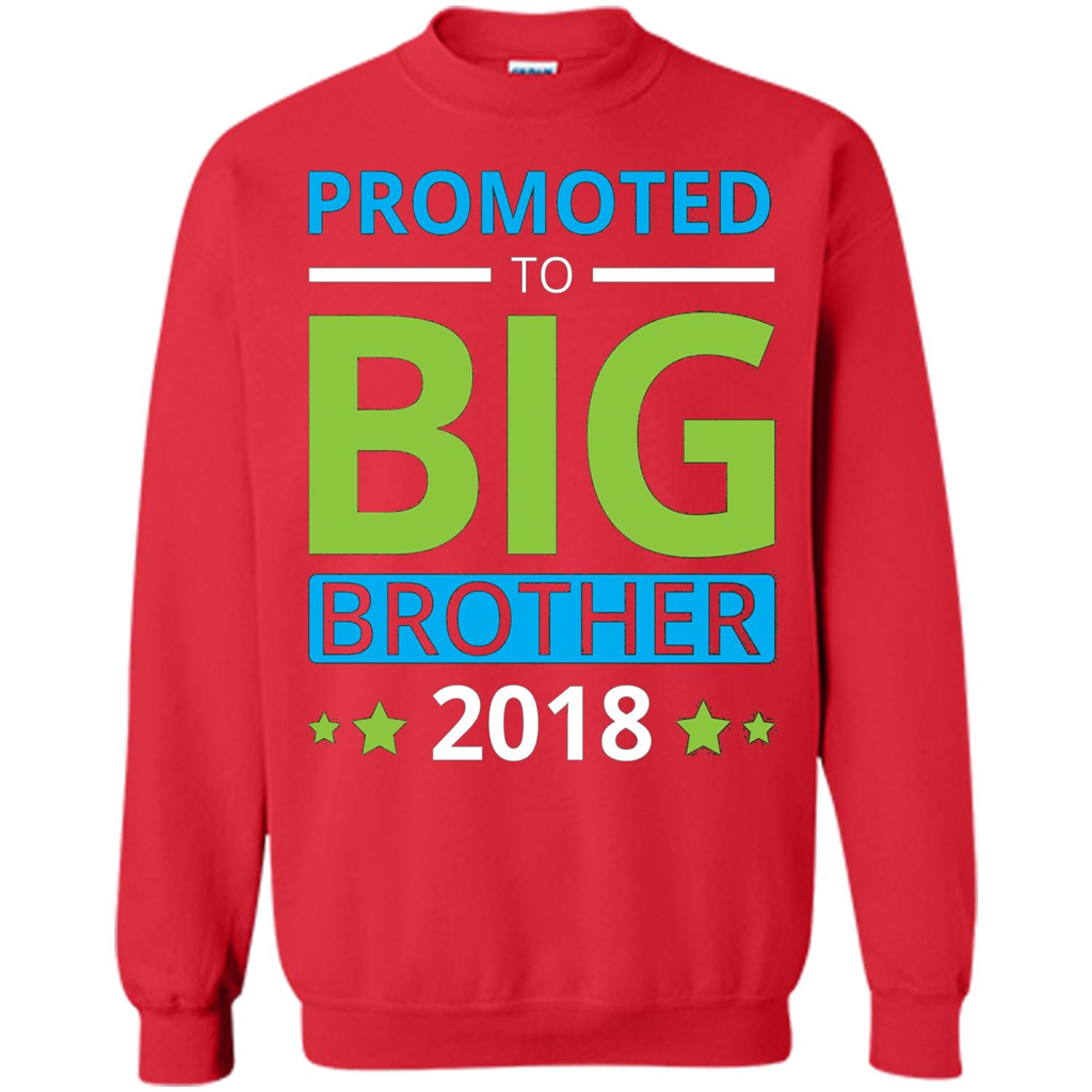 Brothers T-shirt Promoted to Big Brother 2018 T-shirt Red
