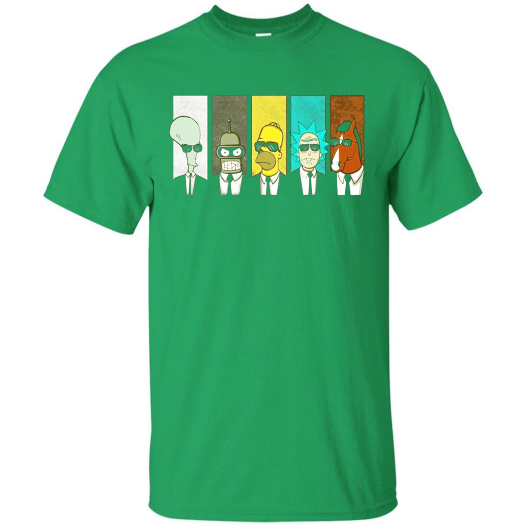 Form Into Rick And Go To The Morty T-shirt Irish Green