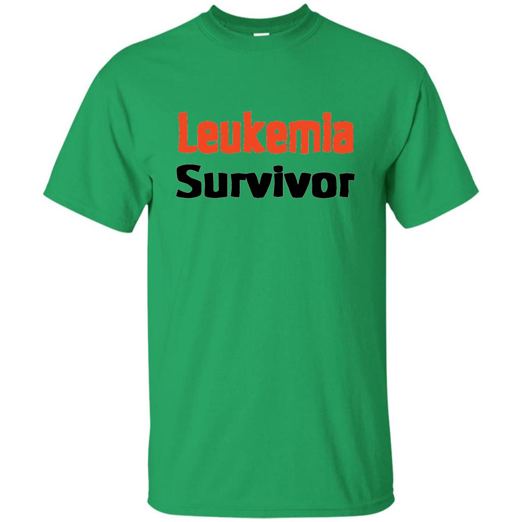 Leukemia Survivor Tshirt Irish Green