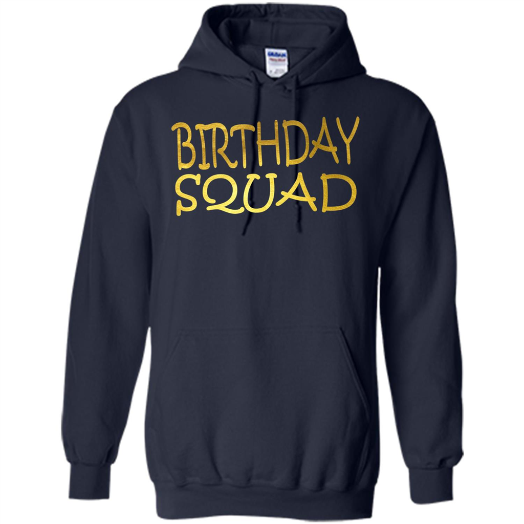 Birthday Squad T-shirt Navy