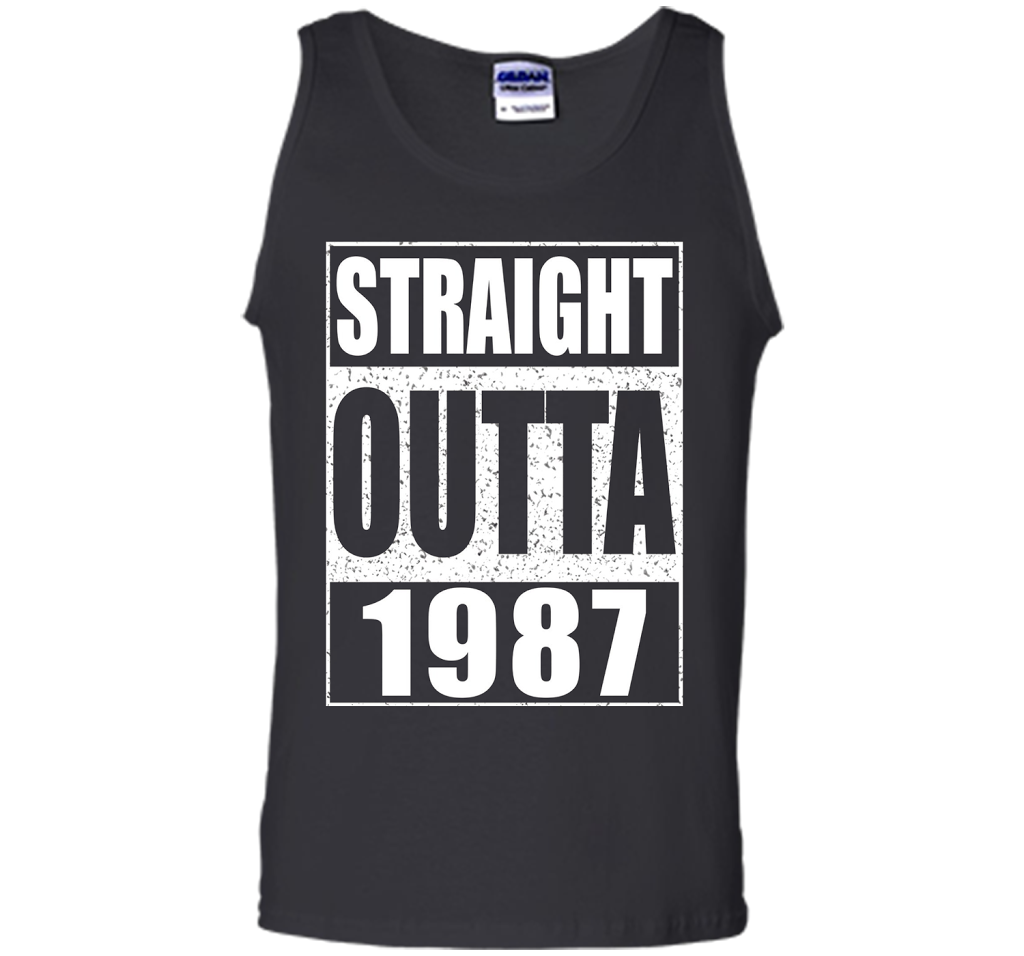 Straight Outta 1987 T-shirt Black