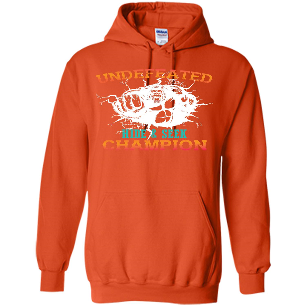 Undefeated Hide and Seek Champion T-shirt Orange