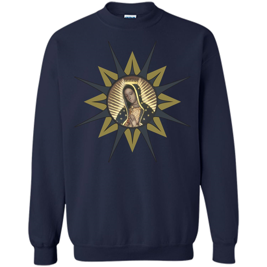 Virgen de Guadalupe T-shirt Navy