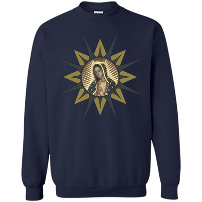 Virgen de Guadalupe T-shirt Navy