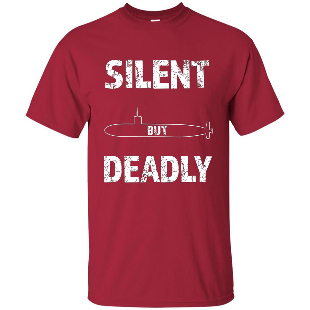 Submariners T-shirt Silent But Deadly T-shirt Cardinal