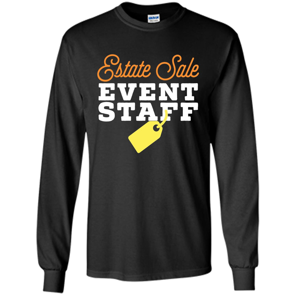 Estate Sale Event Staff T-shirt Black