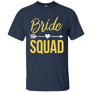 Bachelorette Party T-Shirts Bridesmaids Bride Squad T-Shirt