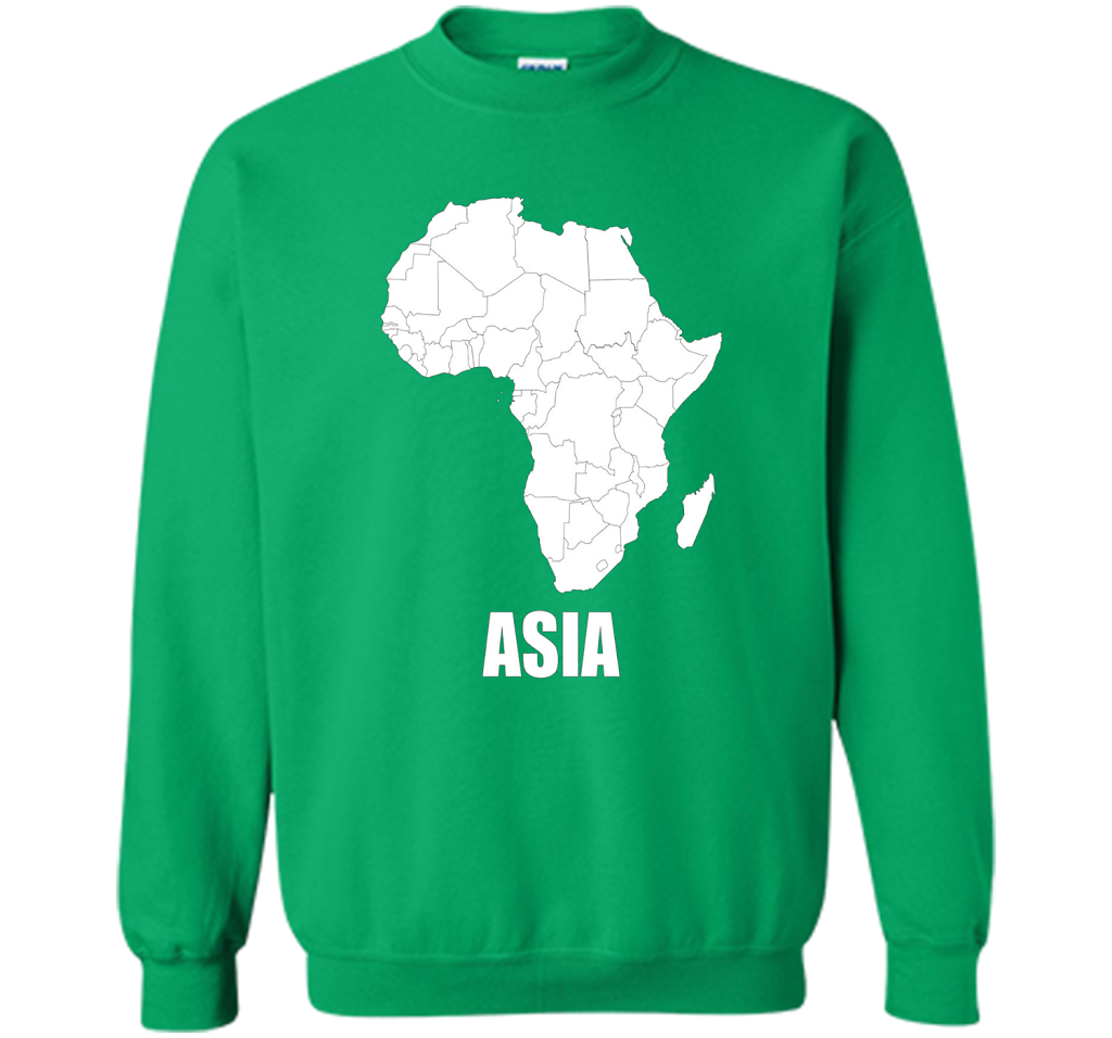 Africa Asia Funny T-shirts - Humor TT-shirt Irish Green