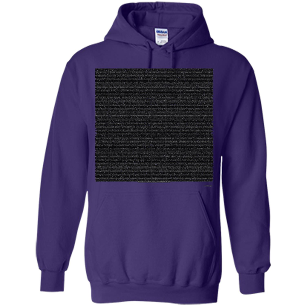 Bee Movie Script T-shirt Purple