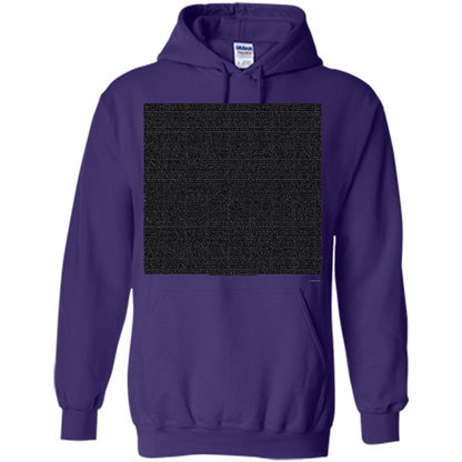 Bee Movie Script T-shirt Purple