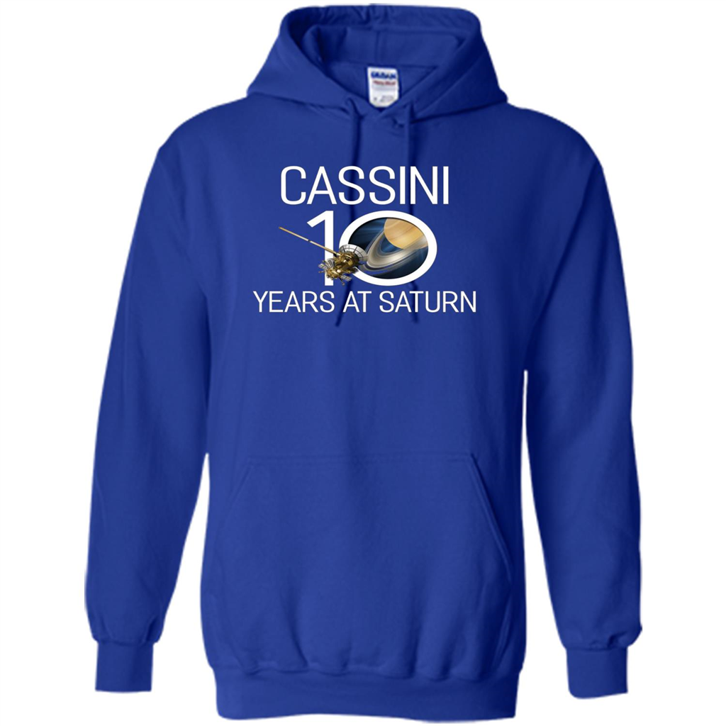 Cassini 10 Years at Saturn T-shirt Royal