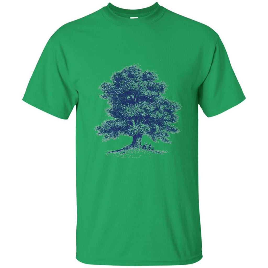 Maple Tree T-Shirt. Tree Natural Maple Tree T-shirt Irish Green