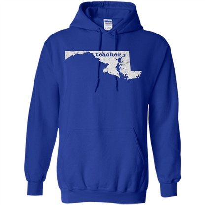 Maryland Teacher Home Style T-Shirt Royal
