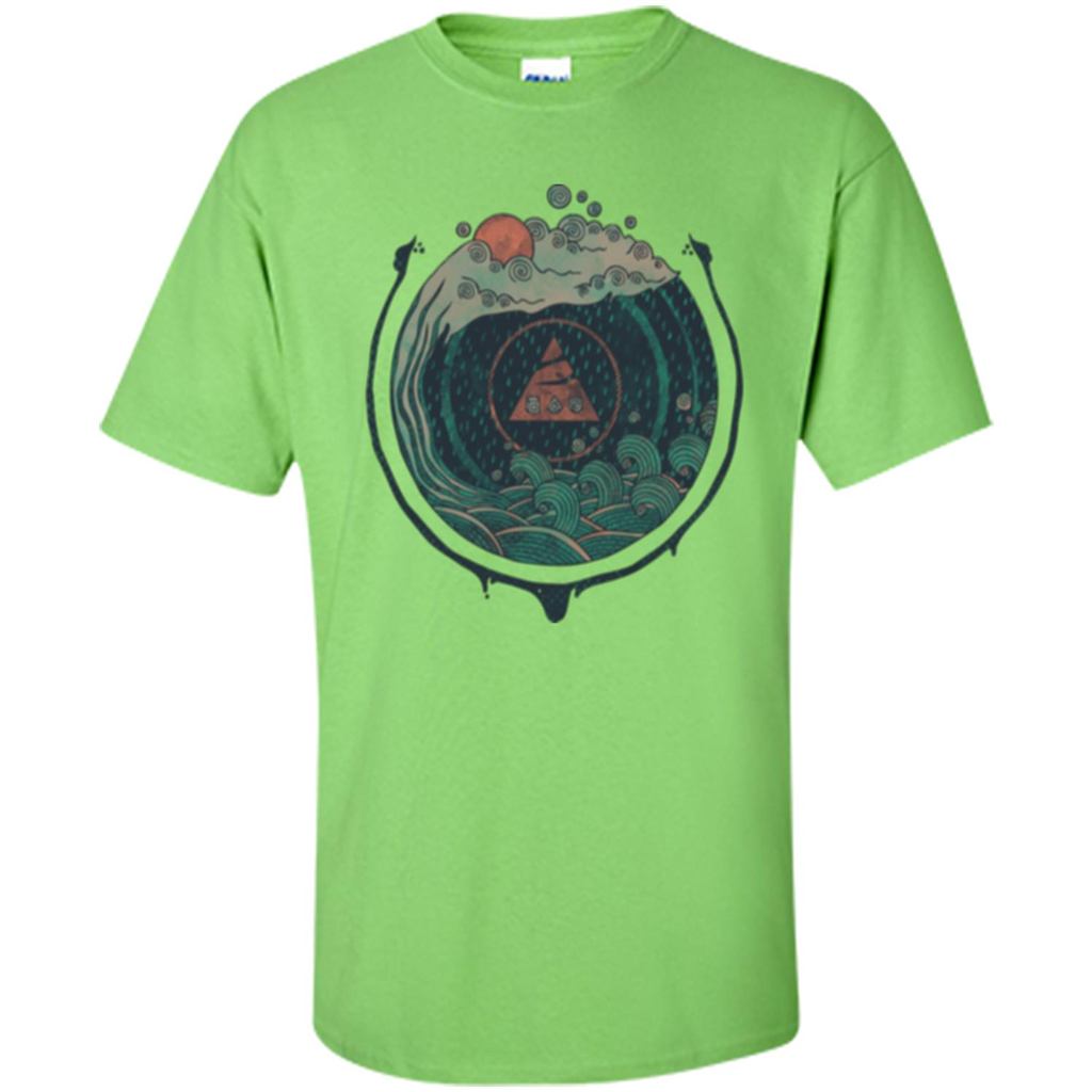 Water T-shirt Lime
